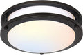 13 inch Flush Mount LED Ceiling Light Fixture, 2700K/3000K/3500K/4000K/5000K by hykolity