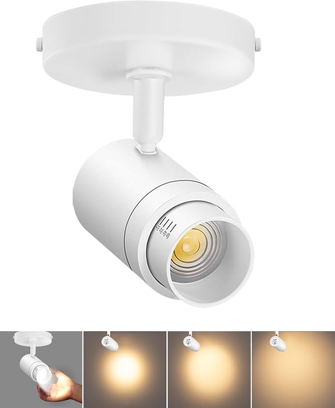 Zoomable LED Ceiling Spot Lights Indoor Adjustable Ceiling Spotlight Fixture by TuyuBEE