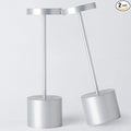 2Pack Cordless Table Lamp, Rechargeable LED Battery 5000mAh Metal USB Portable by YIBEN
