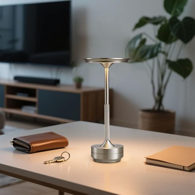 EJQ Cordless Rechargeable Table Lamps, Portable 6000mAh Battery Desk Lamp - Image 9
