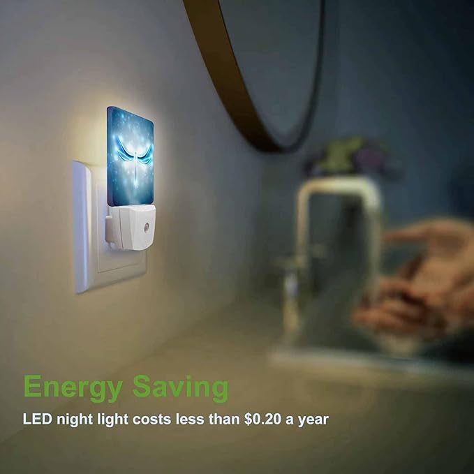 LED Night Light, Shiny Abstract Dragonfly LED Night Light Plug into Wall - Image 4