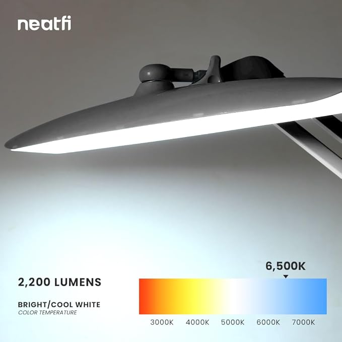 Neatfi XL 2, 200 Lumens LED Desk Lamp - Image 5