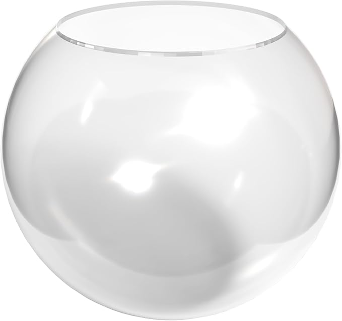 KASTLITE 16" Clear Acrylic Lamp Post Globe | Smooth Textured by KastLite