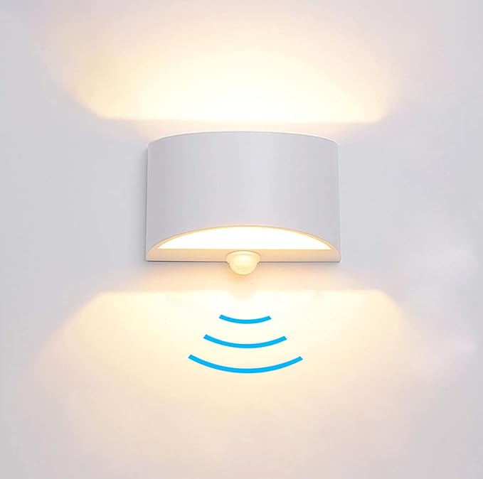 SERDEN LED Hardwired Motion Sensor Light Indoor Wall Sconce, Motion Sensor Wall by Unknown