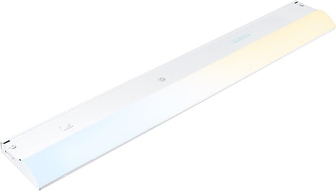 Enbrighten 24 inch Hardwired Under Cabinet Lights, 1620 Lumens, Five White - Image 2