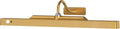Brass Wireless Picture Light for Wall by Kryoza