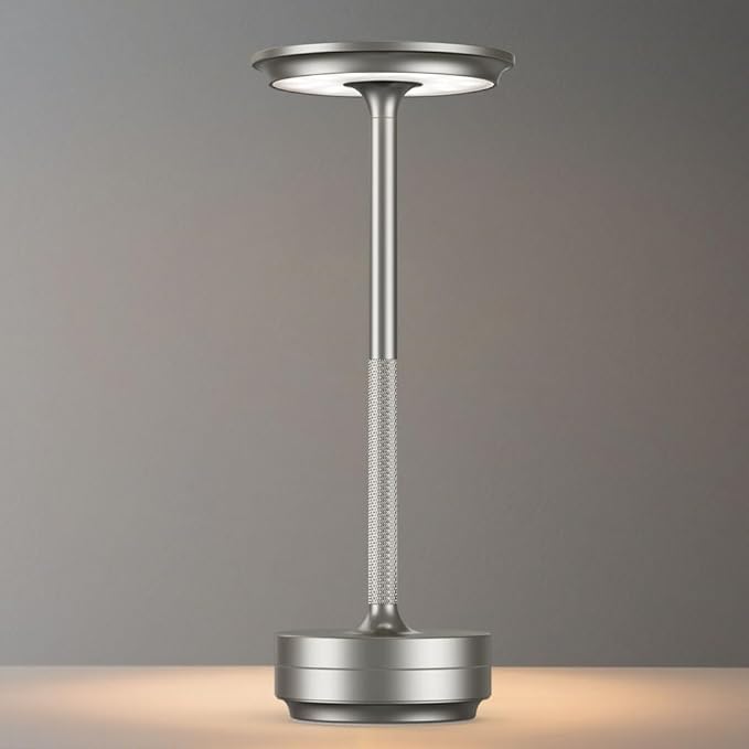 EJQ Cordless Rechargeable Table Lamps, Portable 6000mAh Battery Desk Lamp by EJQCordlessTableLamp