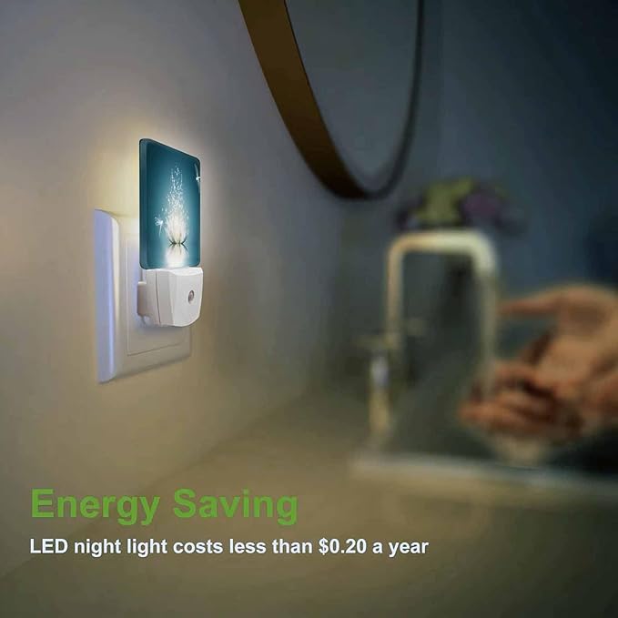 LED Night Light, Magic Blooming Lotus Flower LED Night Light Plug into Wall - Image 4