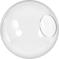 KastLite 16" Clear Acrylic Lamp Post Globe | Smooth Textured by KastLite