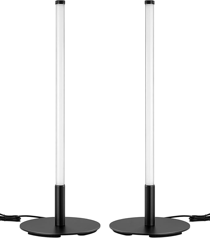 EDISHINE Upgraded LED Table Lamp Set of 2, Stepless Dimmable Bedside Lamps - Image 8