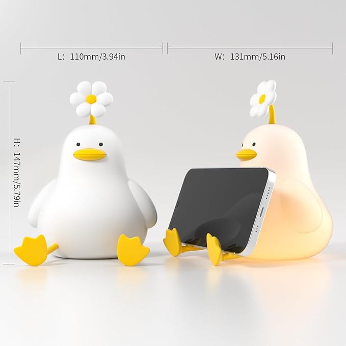Cute Duck Night Light for Baby, Ambient Nursery Nightlight, Soothing Lamp 3 - Image 7
