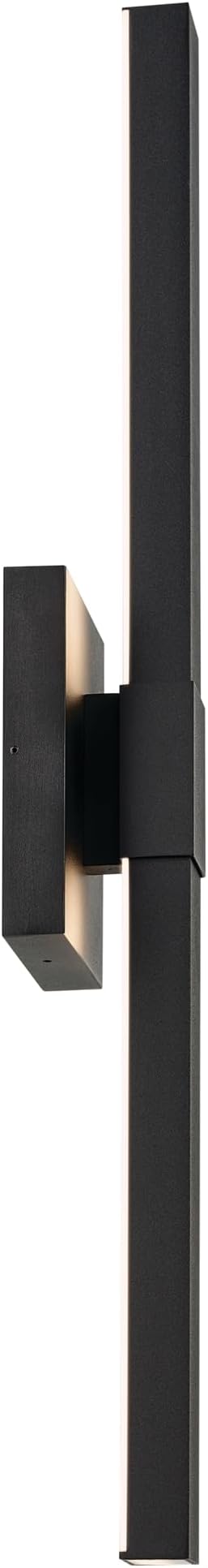 Kichler Nocar LED Textured Black Modern Garage or Patio Outdoor Wall Light - Image 5
