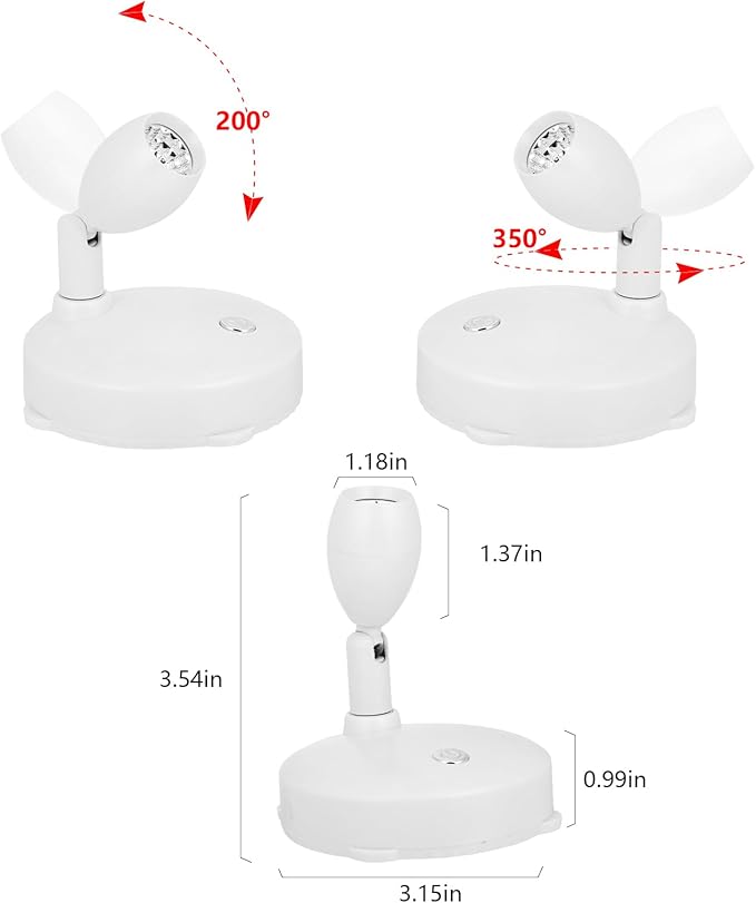 Cordless Spotlight Battery Operated, RGB Indoor Plant Light, Dimmable Accent - Image 6