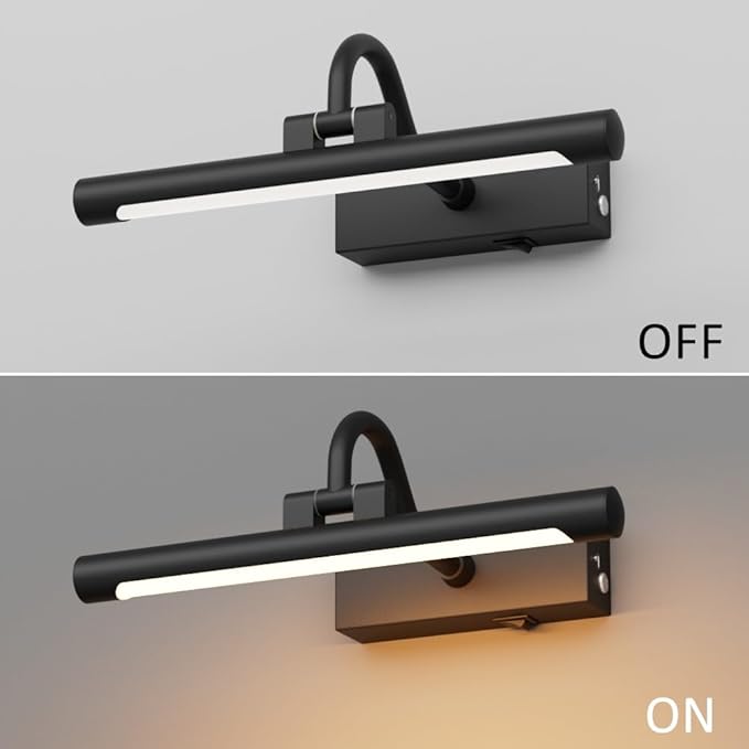 Aipsun 11.8" Picture Lights for Wall Rechargeable, 10000mAh Battery Operated - Image 8