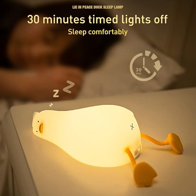 TOOGE LED Duck Night Light Cute Small Lamp Night Light - Image 5