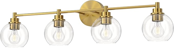 VONLUCE Bathroom Light Fixtures, 4-Light Vanity Light by Vonluce