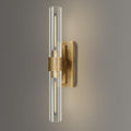 Gold 22.8" Sconces Wall Lighting, Bathroom Vanity Lights Fixtures by YUEXPAND