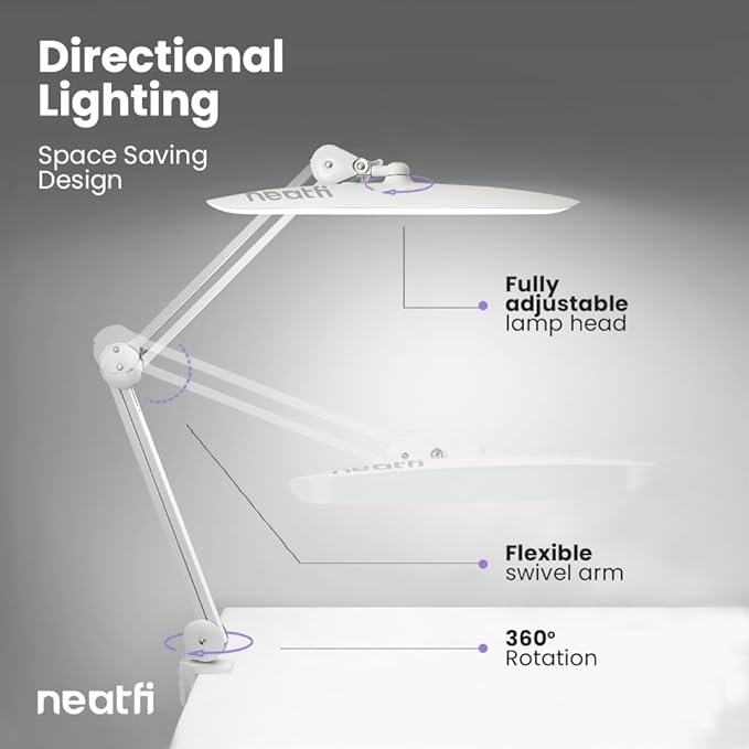 Neatfi XL 2, 200 Lumens LED Desk Lamp - Image 6