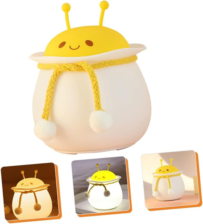 Silicone Bedroom Night Light Color Changing Animals Night Lamp USB Rechargeable - Image 9
