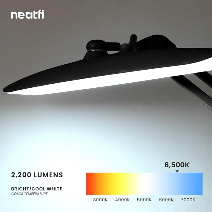 Neatfi XL 2, 200 Lumens LED Desk Lamp - Image 5