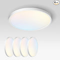 ASD LED 12" Round Flush Mount Ceiling Light Fixture, Low Profile Surface by ASDLightingCorporation