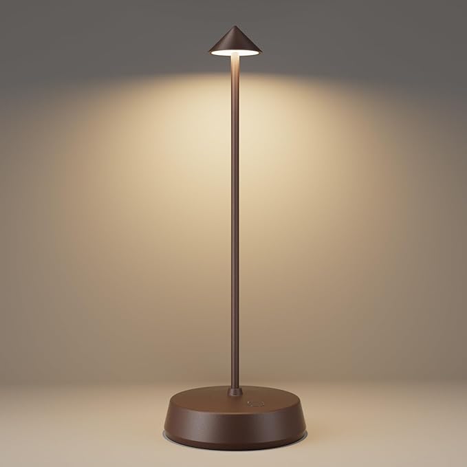 Cordless Table Lamp Rechargeable LED Battery Operated 6000mAh Touch Dimmable by BaiZhouDecorativeLighting