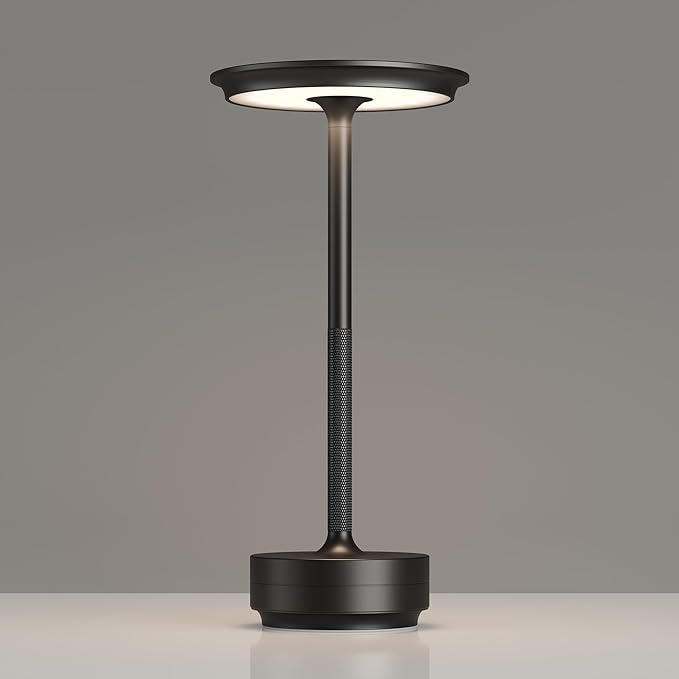 1 Pack Cordless Rechargeable Table Lamps, Portable 5000mAh Restaurant Table Lamp by TBBGALEDCordlessTableLamps
