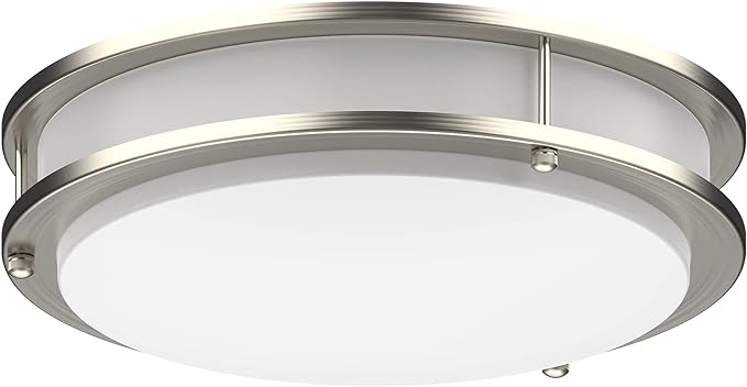 DYMOND 10 Inch LED Ceiling Light Flush Mount Dimmable Surface Mount Brushed by DYMOND