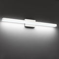 SineRise 40-Inch LED Modern Bathroom Vanity Light Bar, Chrome Modern Acrylic by SINERISELIGHTING
