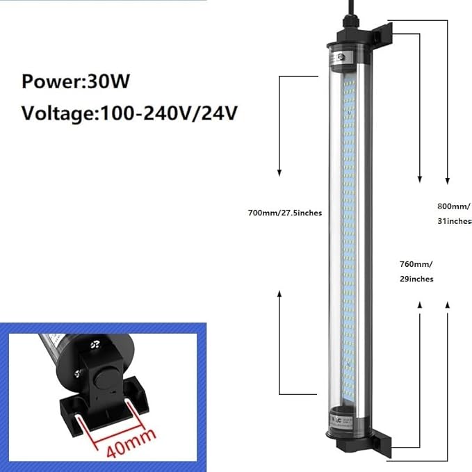 Waterproof Led Tube Light LED Explosion Proof Work Lights 110-220V CNC Machine - Image 4