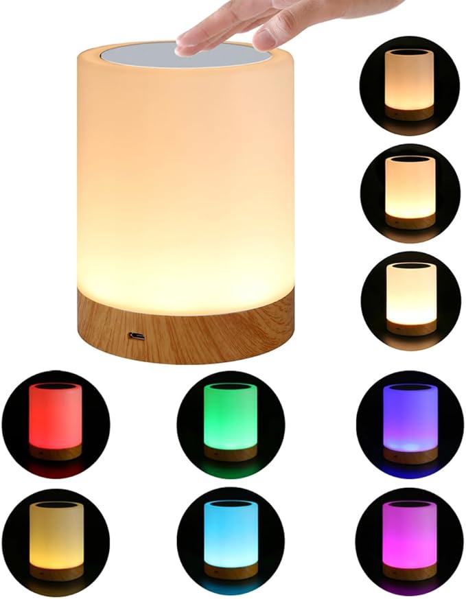 Night Light, Dimmable Touch Lamp by MOBXPAR