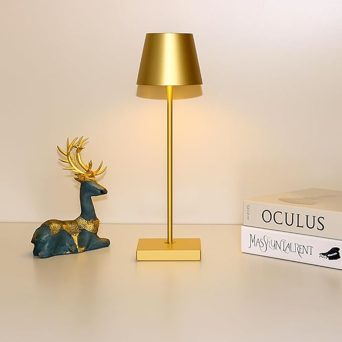 Dimmable LED Table Lamp for Bar & Restaurant – Cordless Rechargeable Touch Lamp - Image 4