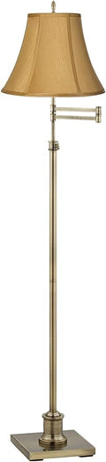 360 Lighting Westbury Traditional Swing Arm Floor Lamp Adjustable Height by 360Lighting