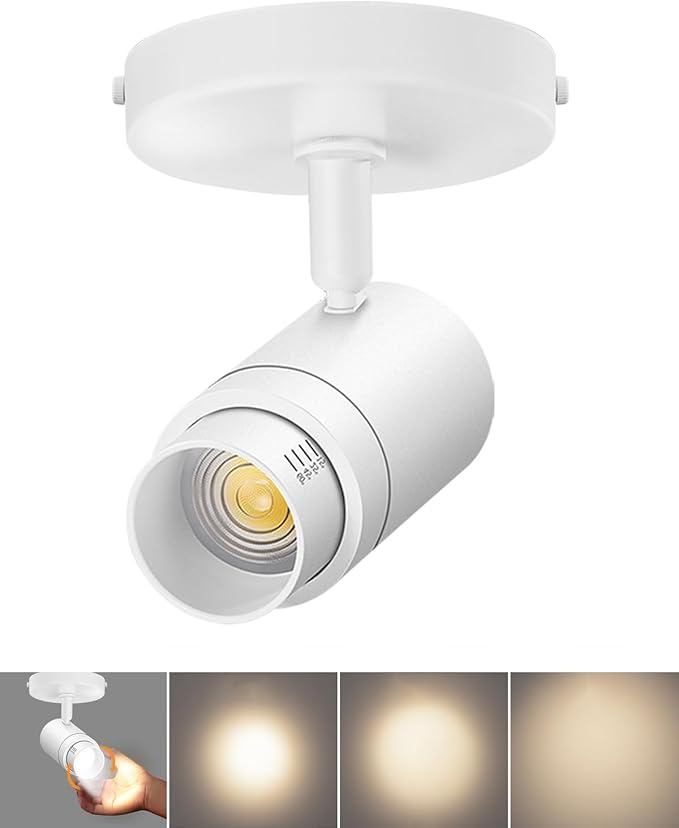 Zoomable LED Ceiling Spot Lights Indoor Adjustable Ceiling Spotlight Fixture by TuyuBEE