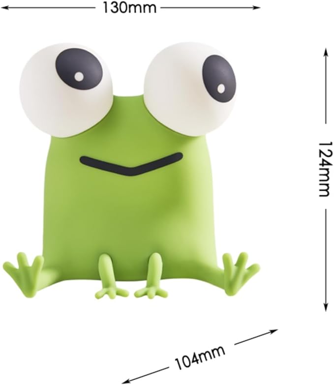 Frog Night Light for Kids, Rechargeable Bedside Touch Lamp, - Image 9
