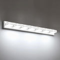 IZORRO LED Modern Bathroom Lights Fixtures, Matte White Acrylic Wall Lighting by IZORRO