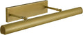 Brass Picture Lights 24in Brush Gold Picture Lights by PIOUTNF