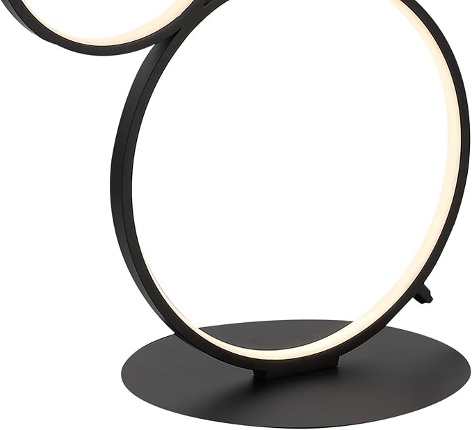 JONATHAN Y JYL7103A Pluto Stacked Circles 45" 5-Light Contemporary Modern - Image 7