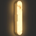 20“Natural Marble Wall Sconces Gold Alabaster Wall Sconce Vintage Bathroom by BuyitNow