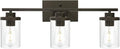 Bathroom Vanity Lighting Farmhouse 3-Light by QueeuQLighting