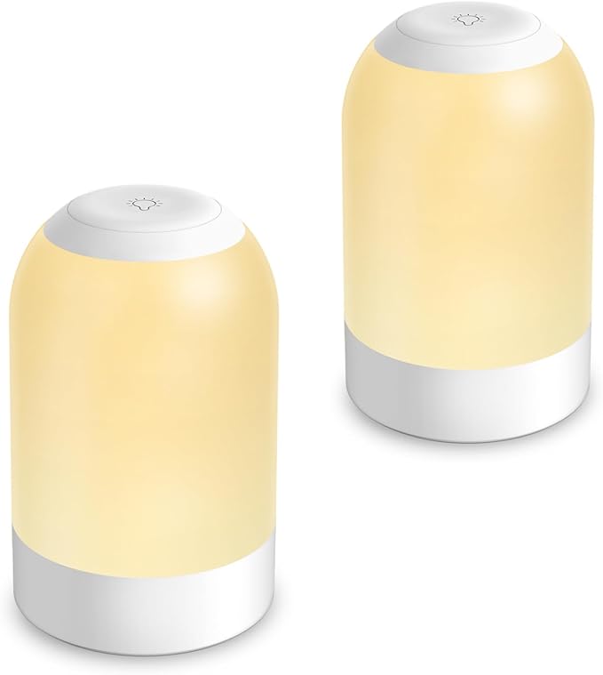 Bedside Touch Night Light, Baby Nursery Nightlight by GKeni