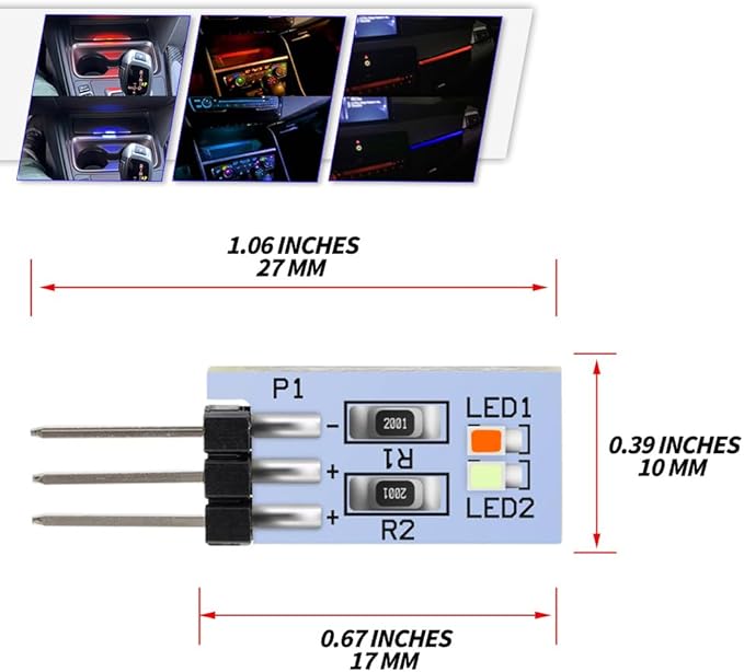 NJSBYL LED Interior Instrument Panel Circuit Board - Image 7