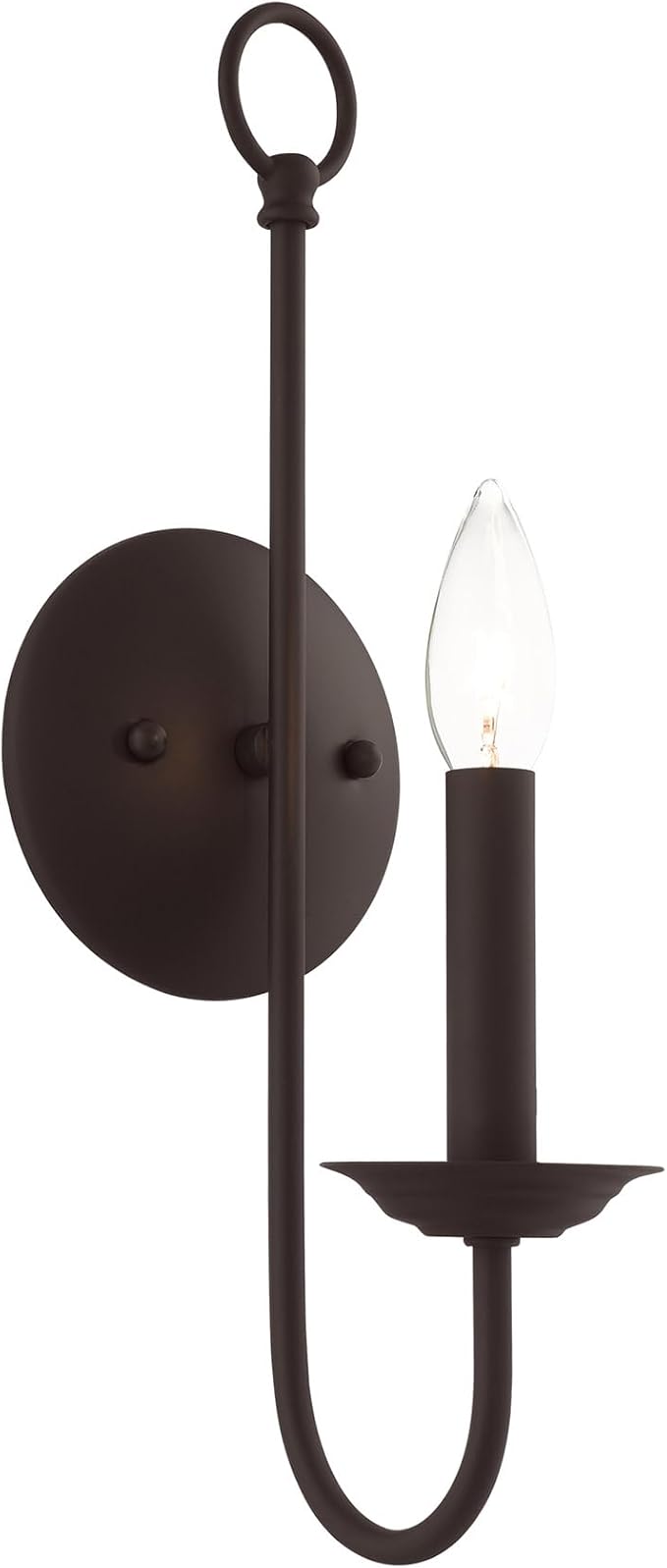Livex Lighting 42681-07 Steel Wall Sconce by LivexLighting