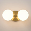 Gold Bathroom Vanity Light Fixtures: Modern Wall Scones by FeaseyFeaturedProducts