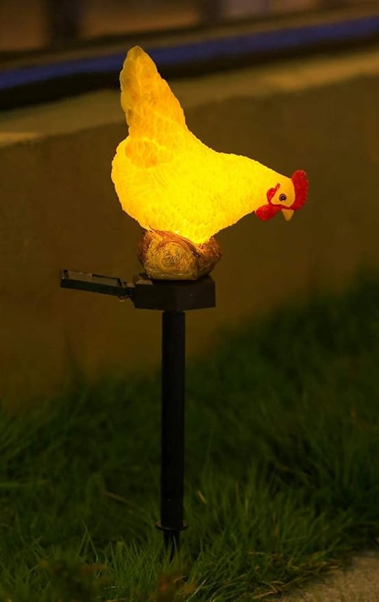 Outdoor Chicken Solar Lights: Garden Decor - Image 9