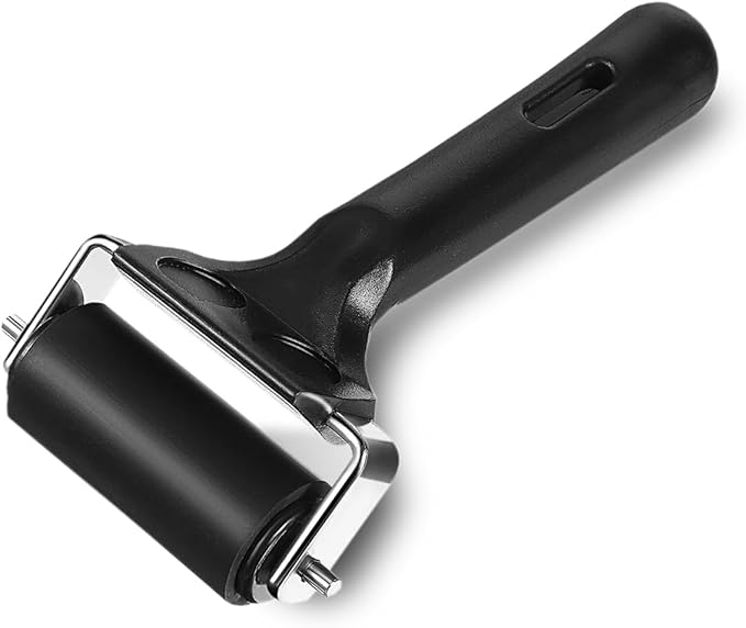 KXKZREN Rubber Roller for Flooring Installation 2.36 inch Rubber Brayer Glue by KXKZREN