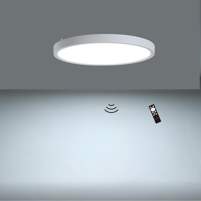 7 INCH Motion Activated Closet Light, Flush Mount Light Fixture, Motion Sensor by Unknown