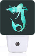 Groovy Mermaid Night Light, Plug-in Nightlights Auto Sensor Night Lamp by Unknown