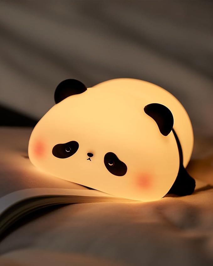 Cute Panda Night Light, Animal Lamp, Food Grade Silicone, Rechargeable - Image 7