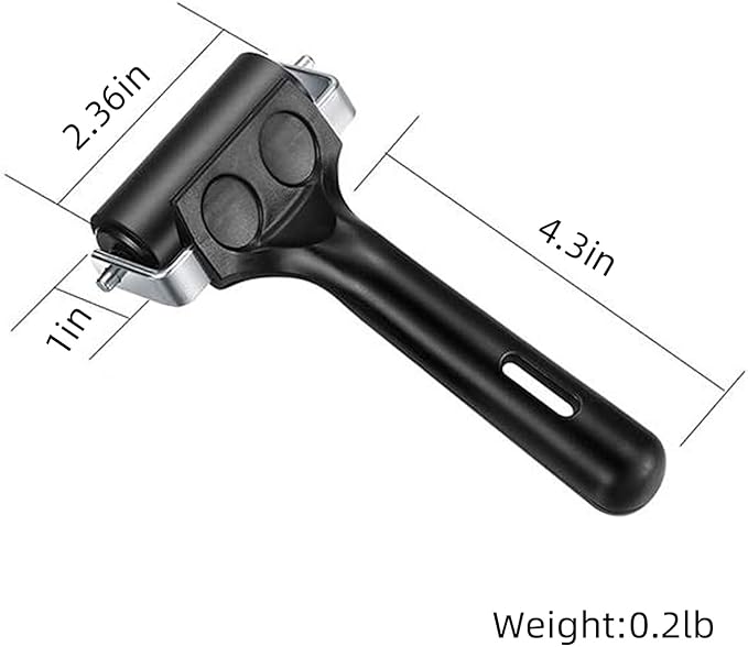 KXKZREN Rubber Roller for Flooring Installation 2.36 inch Rubber Brayer Glue - Image 2